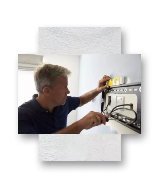 instalando un rack en pared